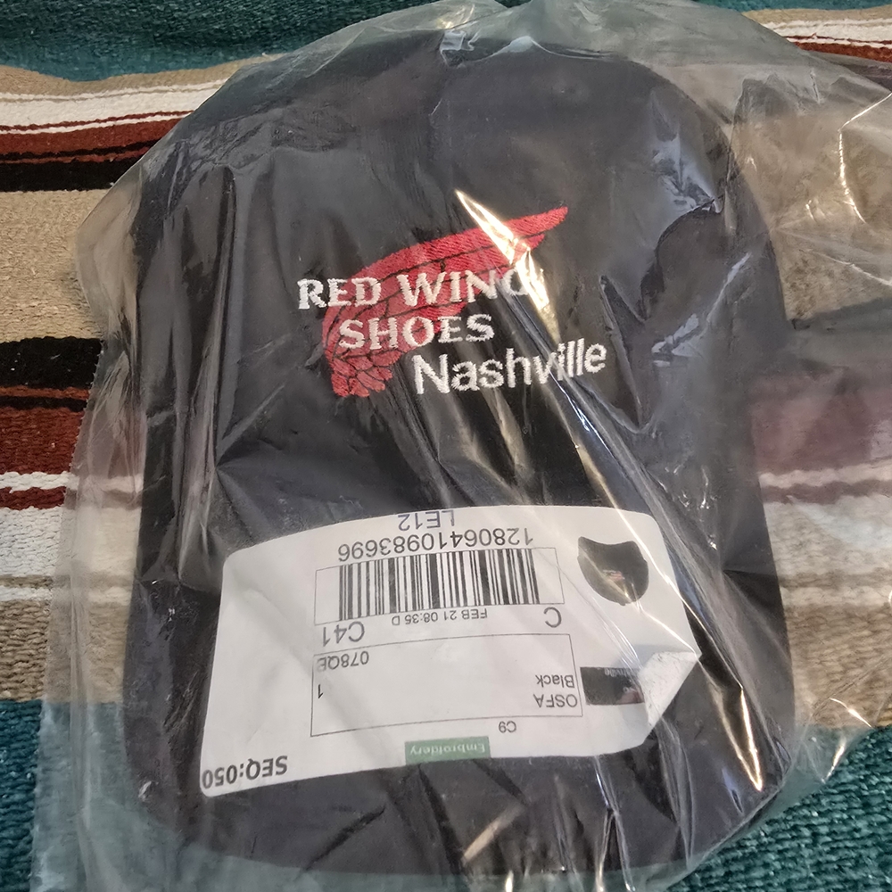 Red Wing Shoes Black Cap
